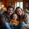 Flux Prompt for Family Portrait Stock Images