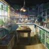 Ideogram Prompt for Anime Interior Scenes