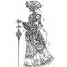 Steampunk Character For Coloring Pages