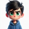 DALL-E Prompt for Emotionally Expressive 3D Characters