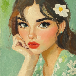 Midjourney Prompt for Whimsical Portrait Paintings