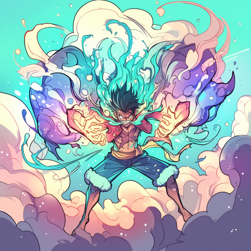 Midjourney Prompt for One Piece Heroic Art