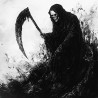 Midjourney Prompt for Black And White Creepy Horror Illustrations