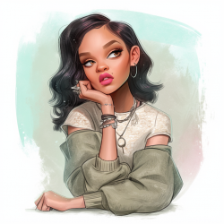 Midjourney Prompt for Stylized Fashion Portraits