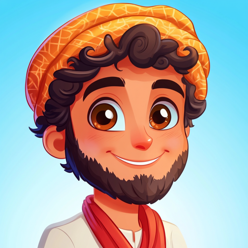 Midjourney Prompt for Charming Cartoon Avatar