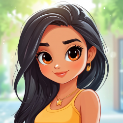 Midjourney Prompt for Charming Cartoon Avatar