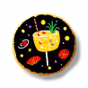 Midjourney Prompt for Quirky Design of Cookies Icons Stamps