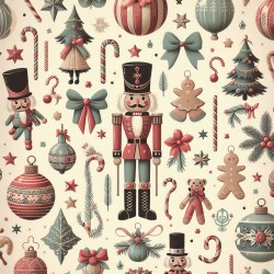 DALL-E Prompt for Christmas Patterns Collections