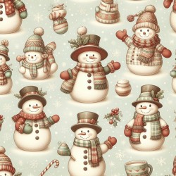 DALL-E Prompt for Christmas Patterns Collections