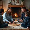 Flux Prompt for Realistic Family Moments Photographys