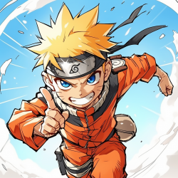 Midjourney Prompt for Naruto Shippuden Dynamic Art