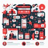 DALL-E Prompt for Colorful Infographic Creations