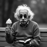 Flux Prompt for Einsteins Playful Vintage Portraits