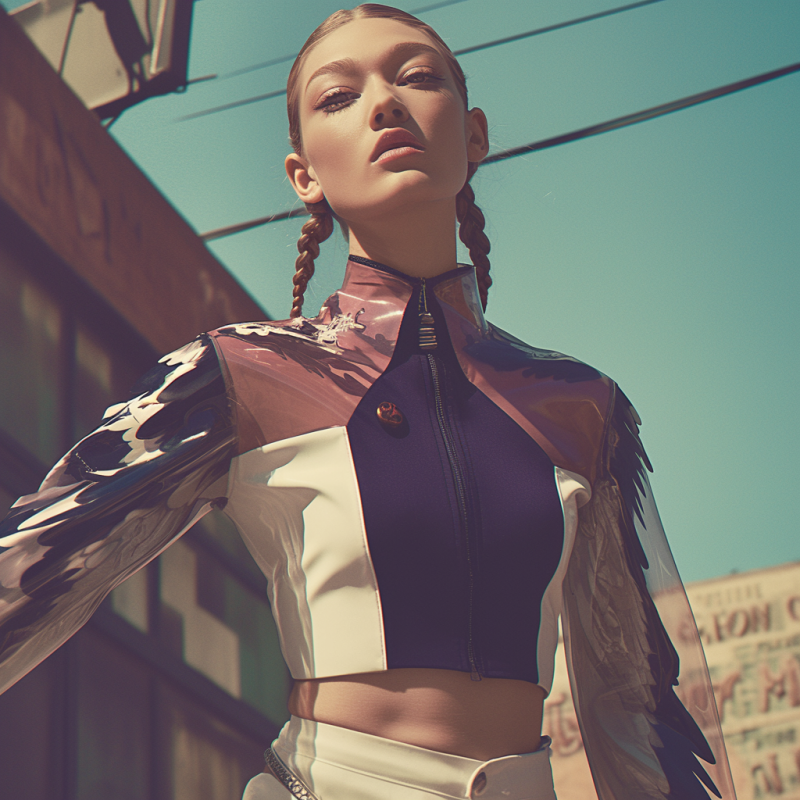 Midjourney Prompt for Dynamic Fashion Editorials