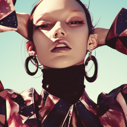 Midjourney Prompt for Dynamic Fashion Editorials