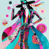 Midjourney Prompt for Vibrant Fashion Illustrations