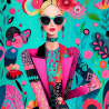 Midjourney Prompt for Vibrant Fashion Illustrations