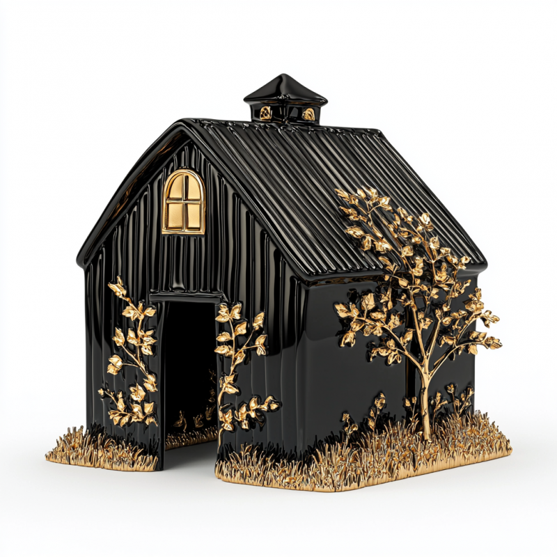 Midjourney Prompt for Luxurious Farm Decorative Figurines