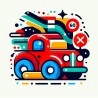 DALL-E Prompt for Colorful Abstract Doodles Icons