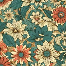 DALL-E Prompt for Retro Vintage Pattern Designs