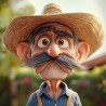 Midjourney Prompt for Animation Caricature Characters Gallery