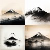 Japanese Ink Art