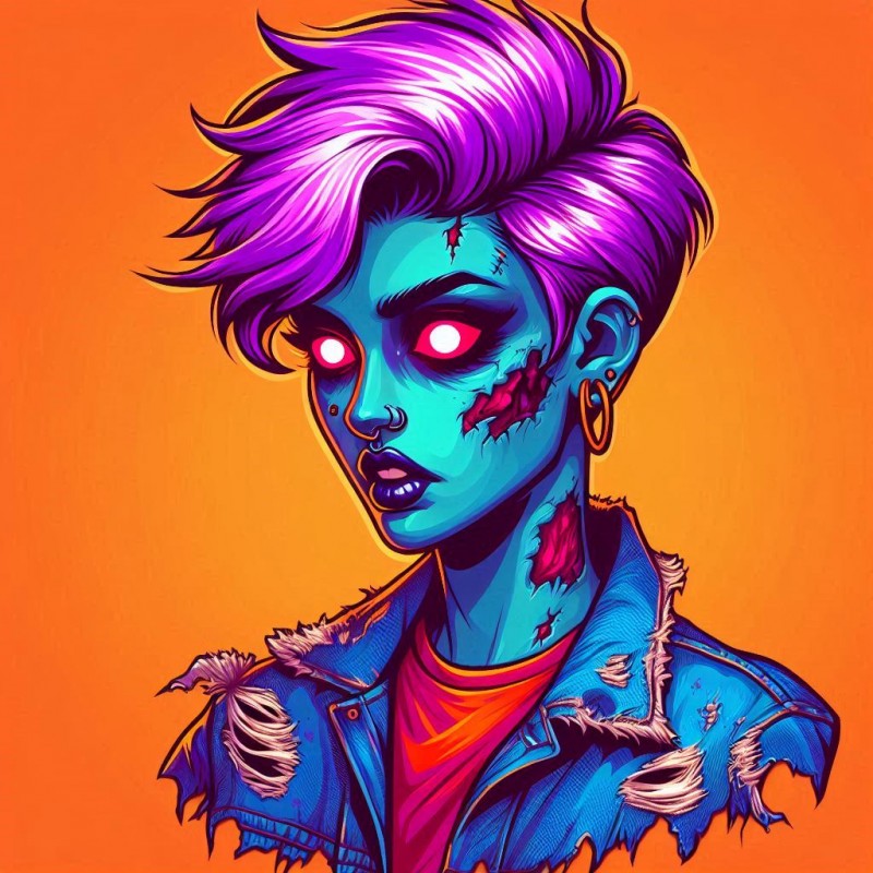 DALL-E Prompt for Stylish Pop Art Character Portraits