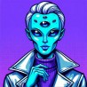 DALL-E Prompt for Stylish Pop Art Character Portraits