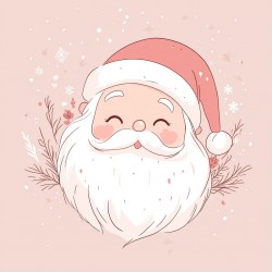 Midjourney Prompt for Pastel Christmas Cards