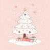 Midjourney Prompt for Pastel Christmas Cards