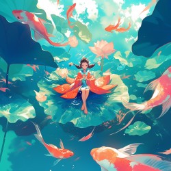 Midjourney Prompt for Anime-Inspired Dreamy Moments Collection