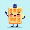 Flux Prompt for Whimsical Food Characters Illustrations