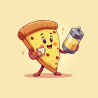 Flux Prompt for Whimsical Food Characters Illustrations