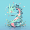 Midjourney Prompt for Ethereal Pokemon Fantasy Art