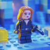 Midjourney Prompt for Comic Hero Block Lego