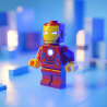 Midjourney Prompt for Comic Hero Block Lego