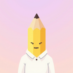 Flux Prompt for Minimalist Cartoon Head Characters