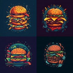 Stylized Food Logos