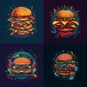 Stylized Food Logos