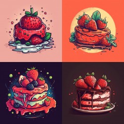 Stylized Food Logos