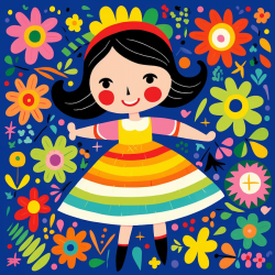 Vibrant Happy Illustrations