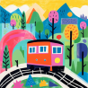 Vibrant Happy Illustrations