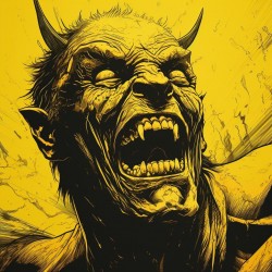 Yellow Horror Comics
