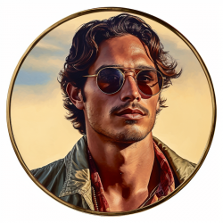 Round-Framed Color Portraits