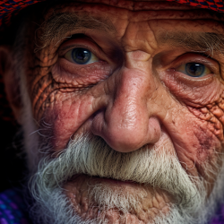 Dreamy-Eyed Gaze Portrait