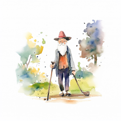 Watercolor Character Art