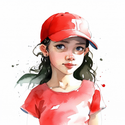 Watercolor Character Art