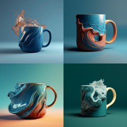 3D Radiant Art Objects