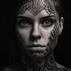 Hyper-Realistic B&W Eye Portraits