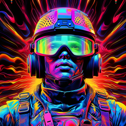 Neon Color Illustration Art